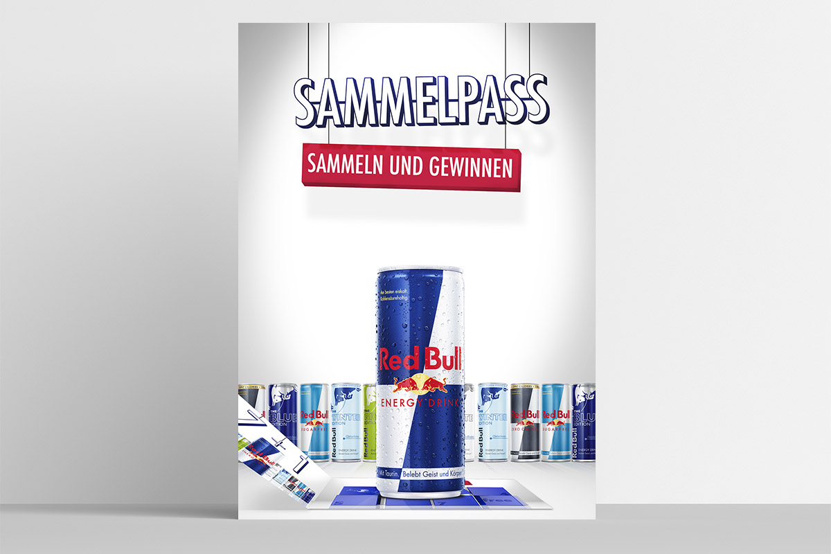 Red Bull Sammelpass Poster